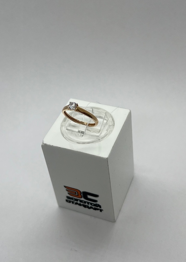 КОЛЬЦО С КАМНЕМ (Au 585)