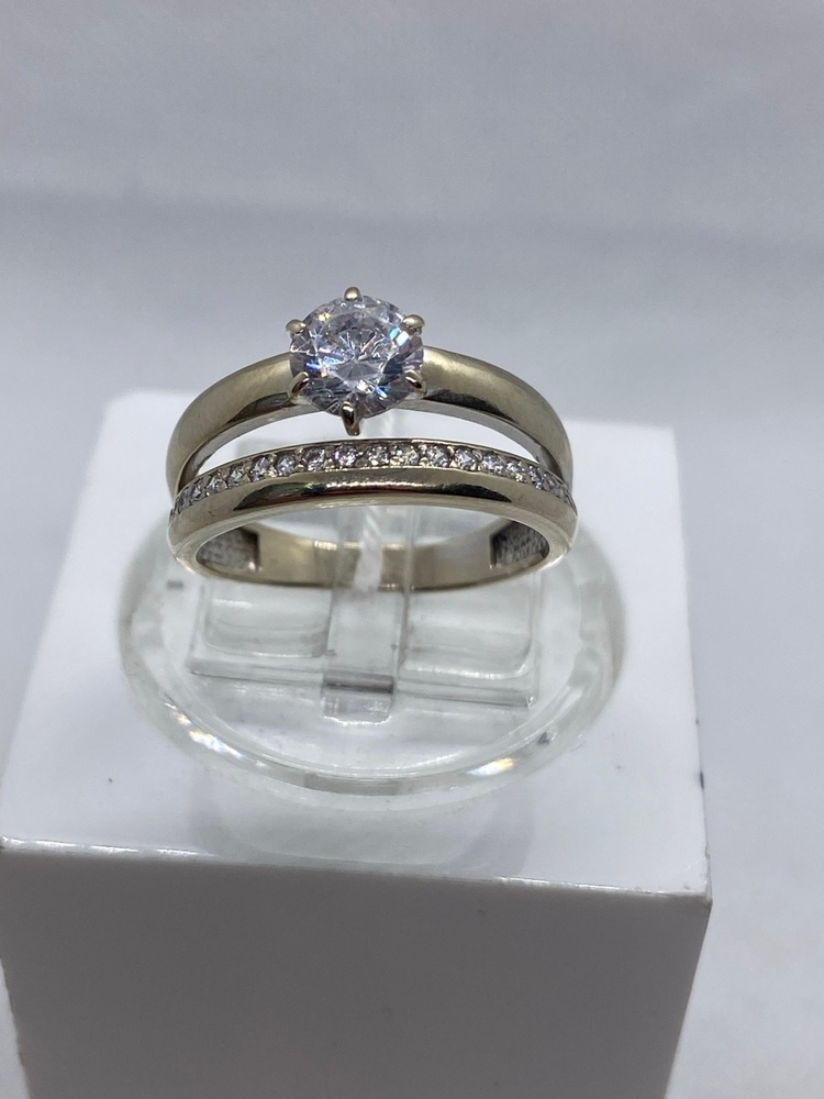 КОЛКМИ585 КОЛЬЦО С КАМНЯМИ (Au 585)