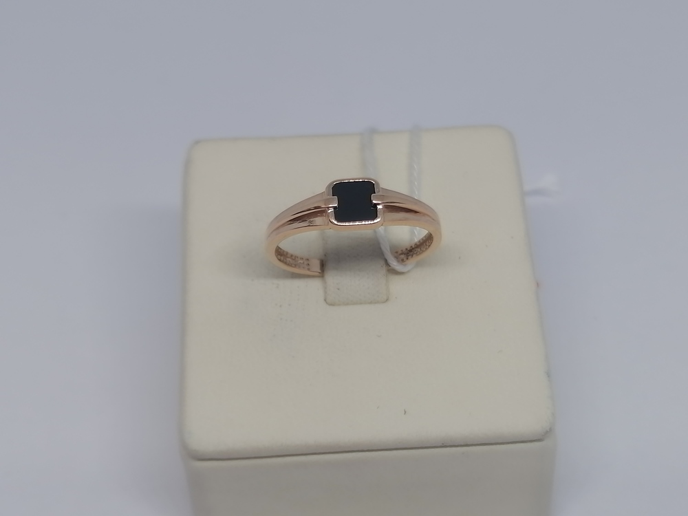 КОЛКМ585 КОЛЬЦО С КАМНЕМ (Au 585)