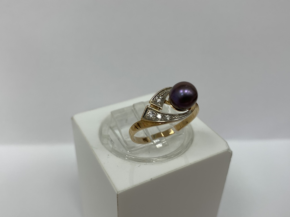 КОЛКМИ585 КОЛЬЦО С КАМНЯМИ (Au 585)