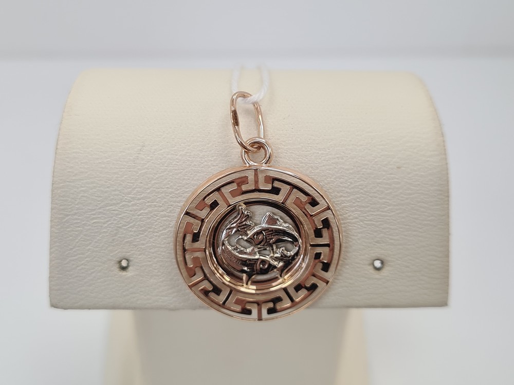 ПОДВЕСКА ЗНАК ЗОДИАКА РЫБЫ Au 585