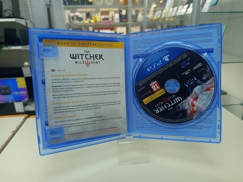 Игра Playstation 4 Ведьмак 3 (английский)