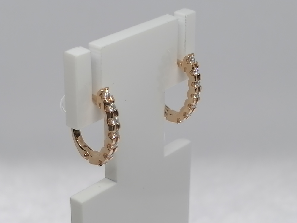 СЕРЬГИ БРИЛЛИАНТ (Au 585)