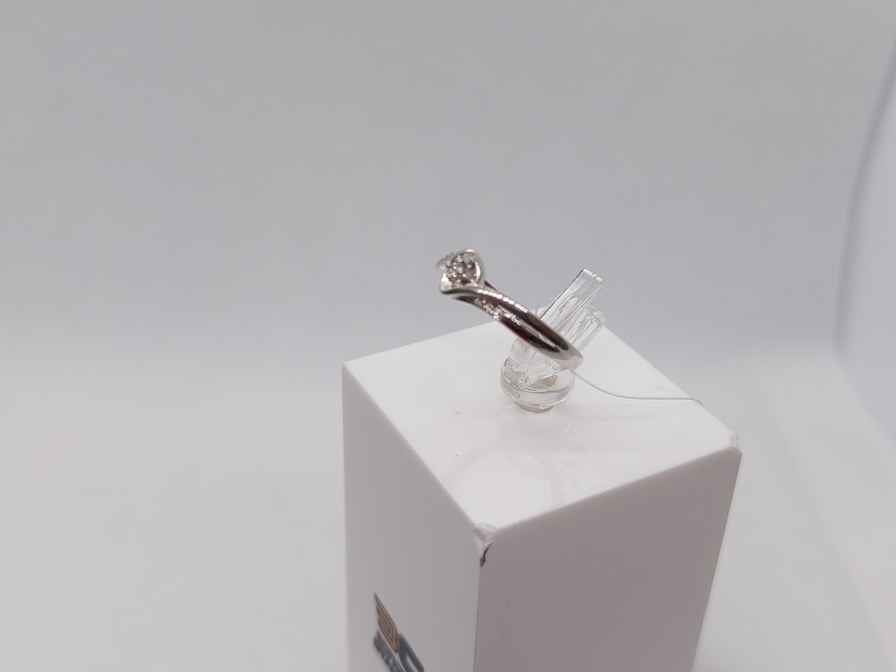 КОЛЬЦО БРИЛЛИАНТ (Ag 925)