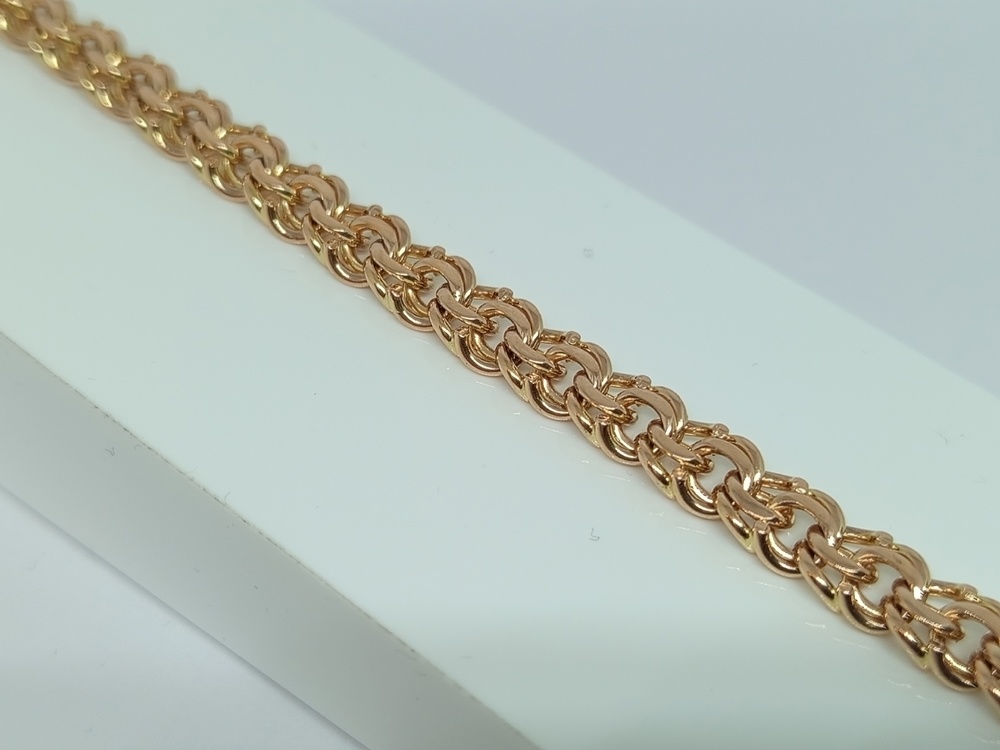 БРАСЛЕТ ПОЛНОВЕСНЫЙ Бисмарк (Au 585)