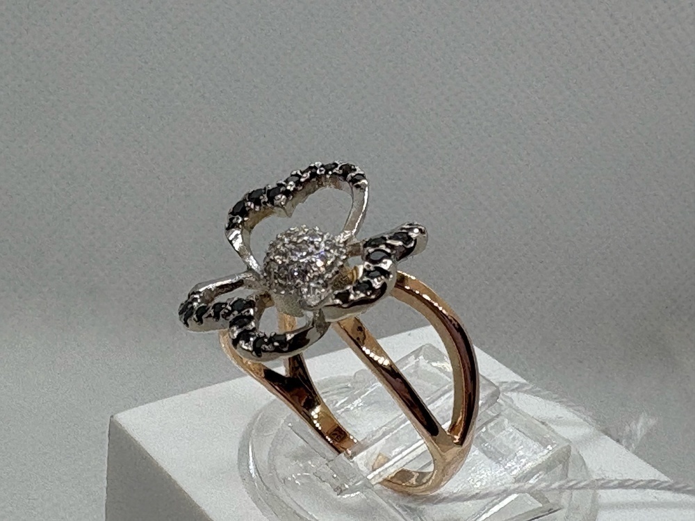 КОЛКМИ585 КОЛЬЦО С КАМНЯМИ (Au 585)