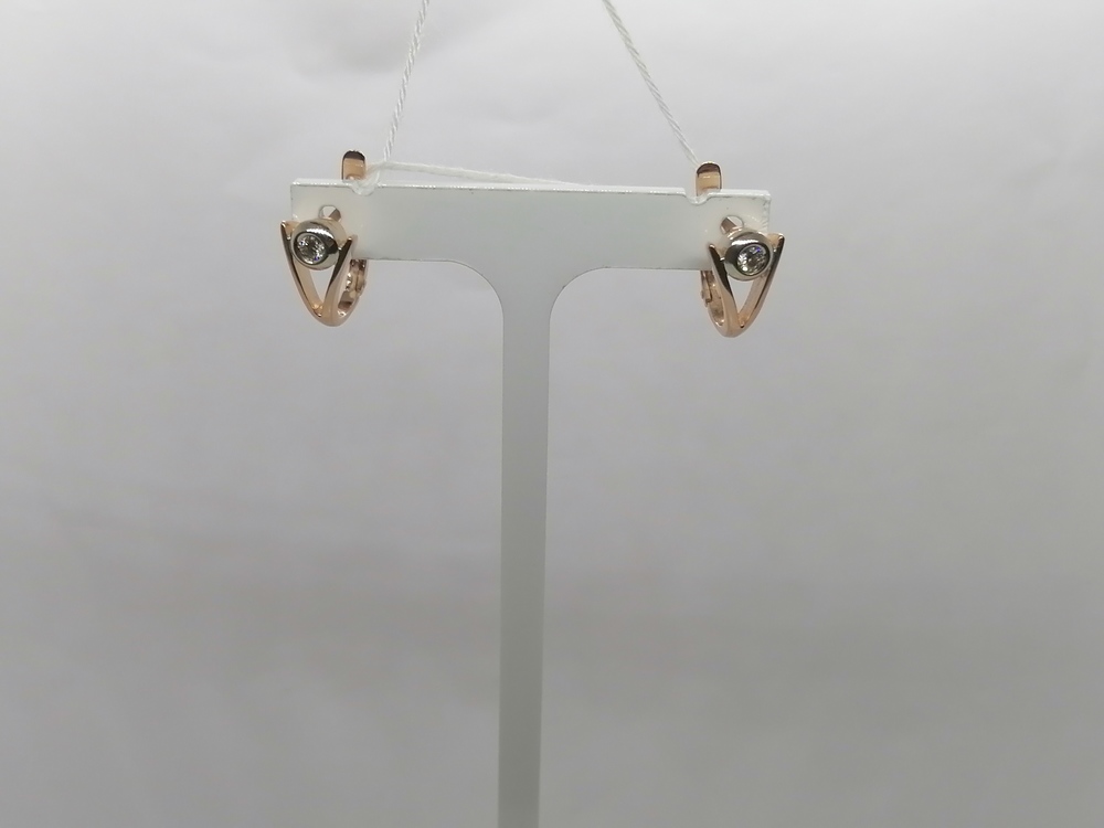 СЕРЬГИ БРИЛЛИАНТ (Au 585)