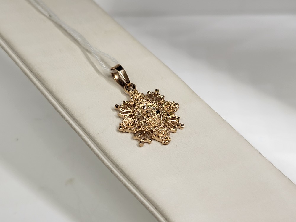 ПОДИБК585 ПОДВЕСКА ИКОНА БЕЗ КАМНЯ (Au 585)