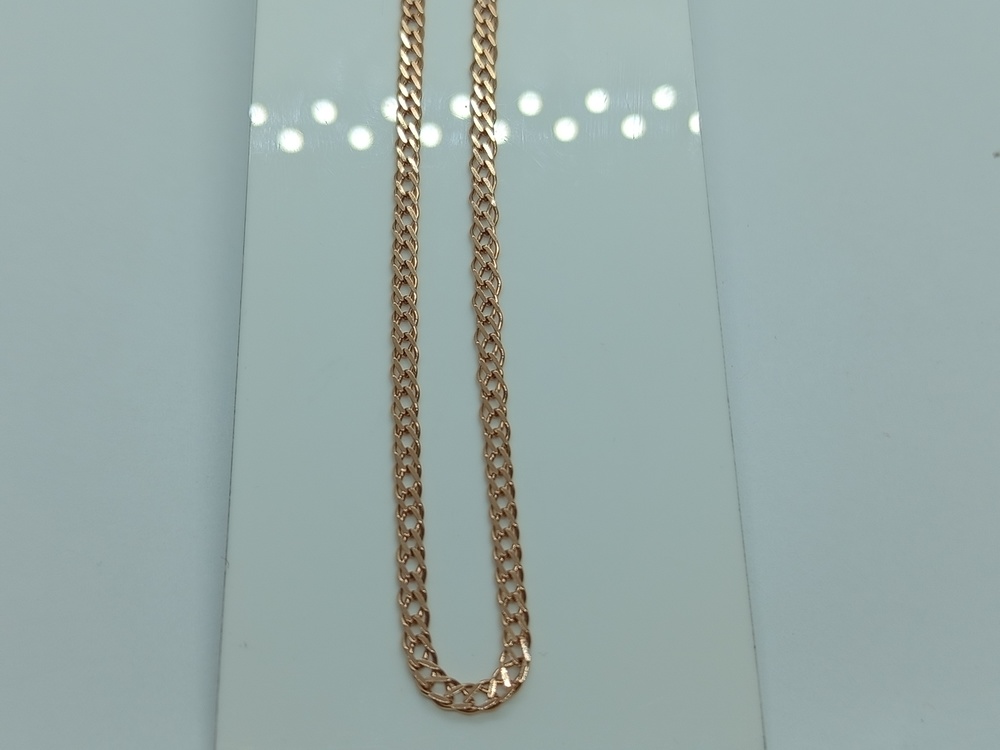 ЦЛР2585 ЦЕПЬ ПОЛНОВЕСНАЯ Ромб двойной (Au 585)