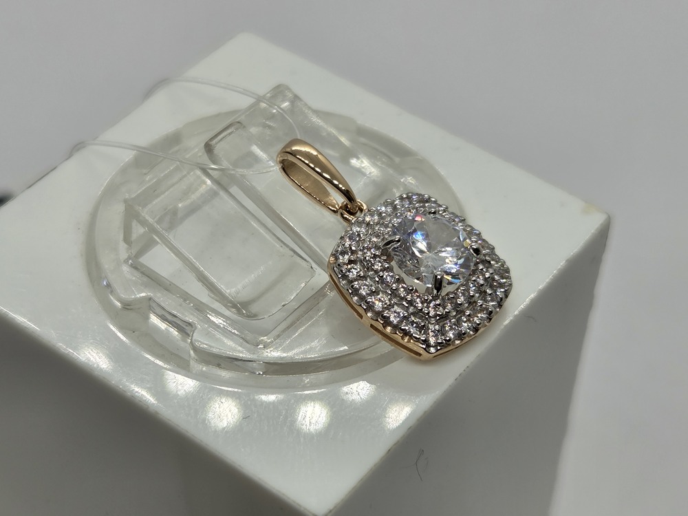 ПОДВЕСКА С КАМНЯМИ (Au 585)