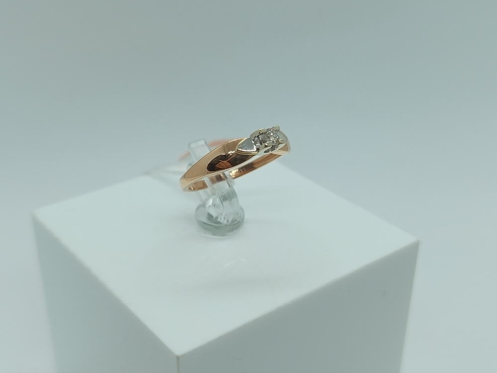 КОЛЬЦО БРИЛЛИАНТ Au 585