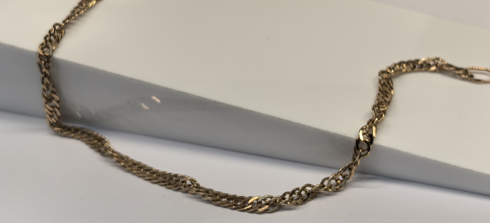 БРАСЛЕТ ПОЛНОВЕСНЫЙ Сингапур Au 585