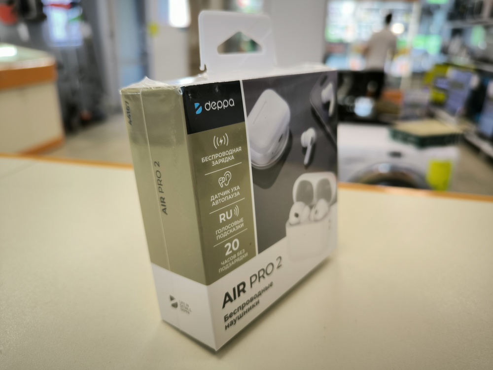 Наушники беспроводные Deppa 44167 Air Pro 2
