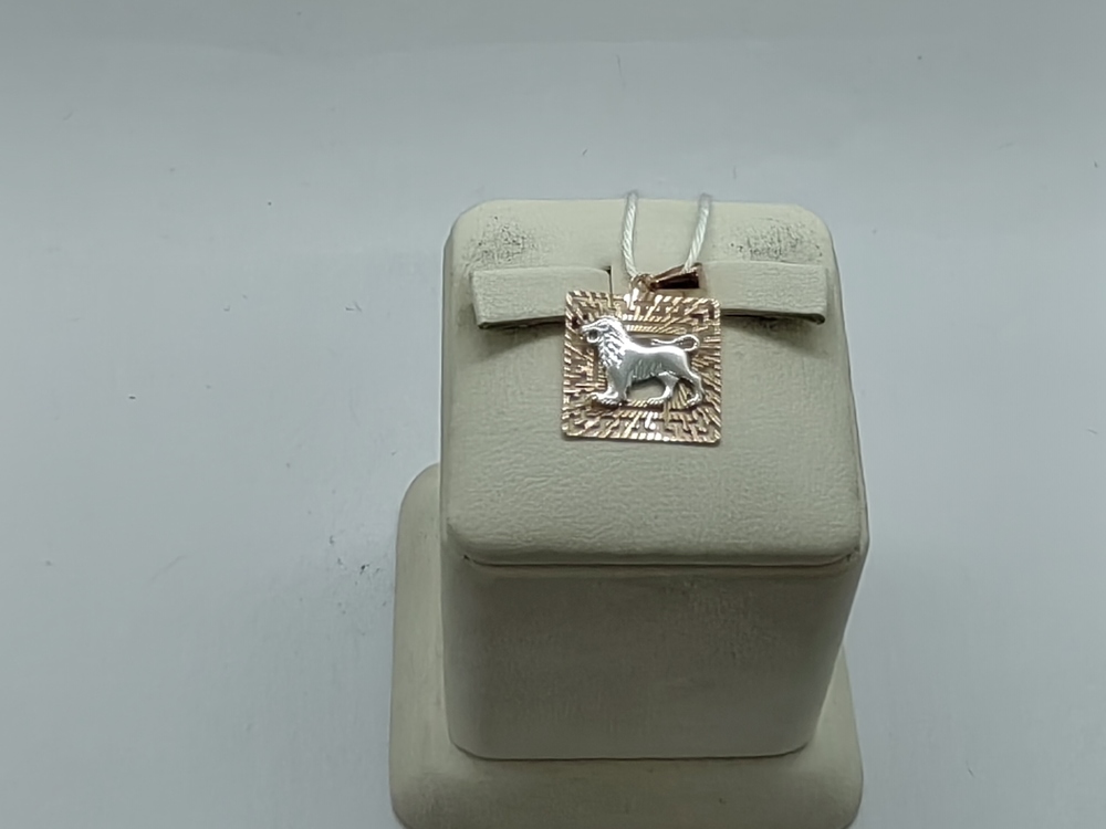 ПОДВЕСКА ЗНАК ЗОДИАКА ЛЕВ Au 585