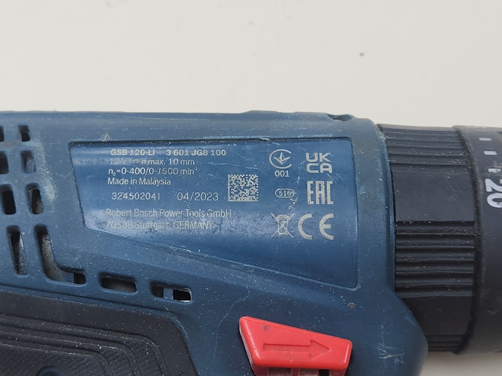 Шуруповерт Bosch GSB 120-LI