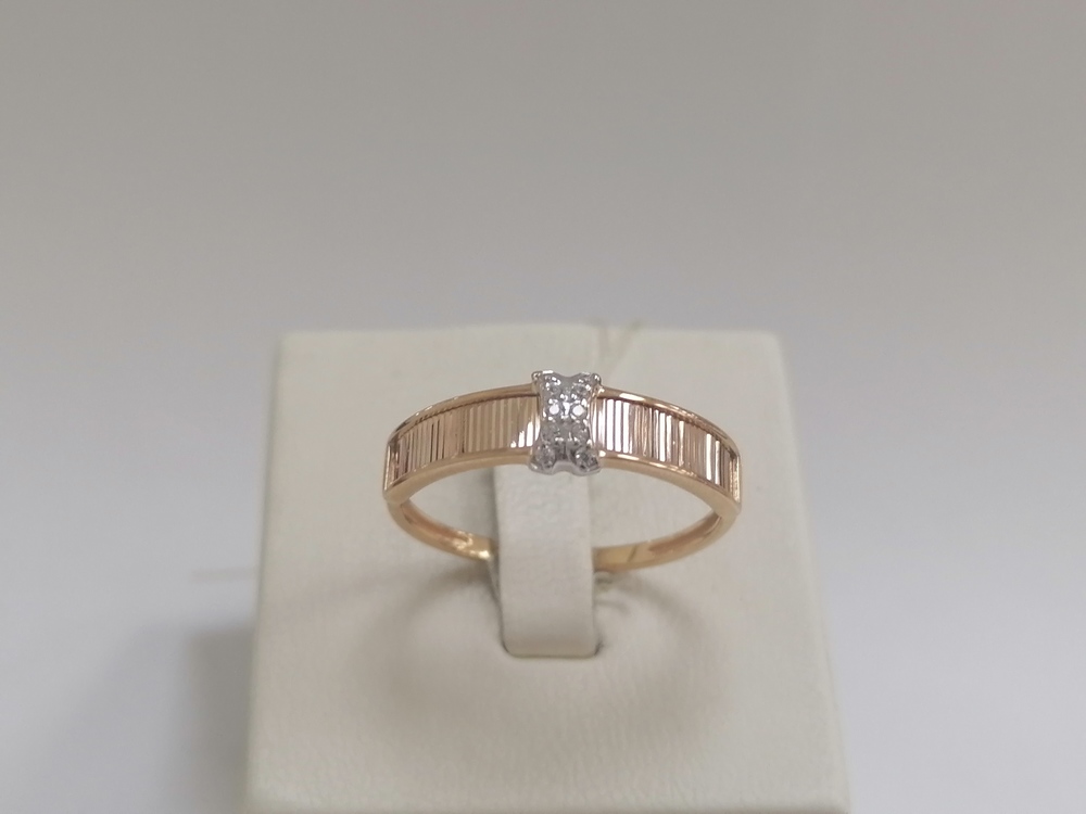 51-110-01600-1 КОЛЬЦО С КАМНЯМИ (Au 585)