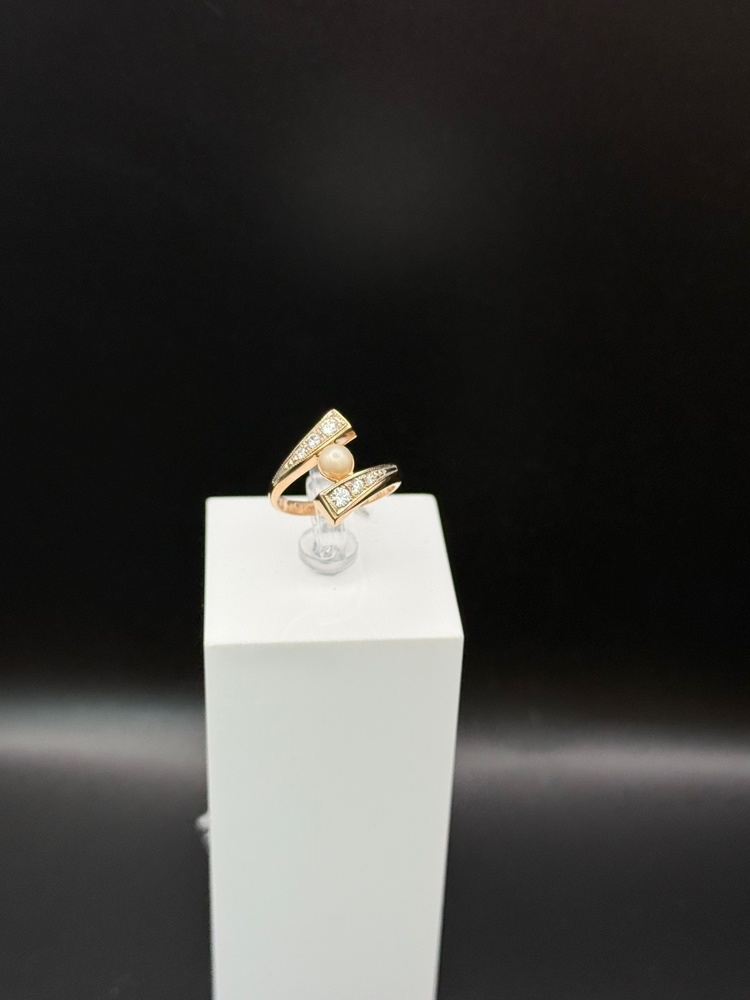 КОЛКМИ585 КОЛЬЦО С КАМНЯМИ (Au 585)