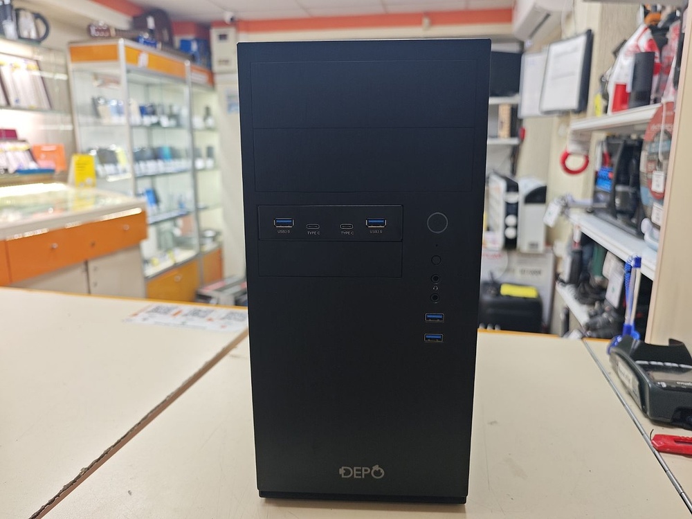 Системный блок DEPO; Ryzen 5 3600, GeForce GT 730, 8 Гб, 512 GB, Нет
