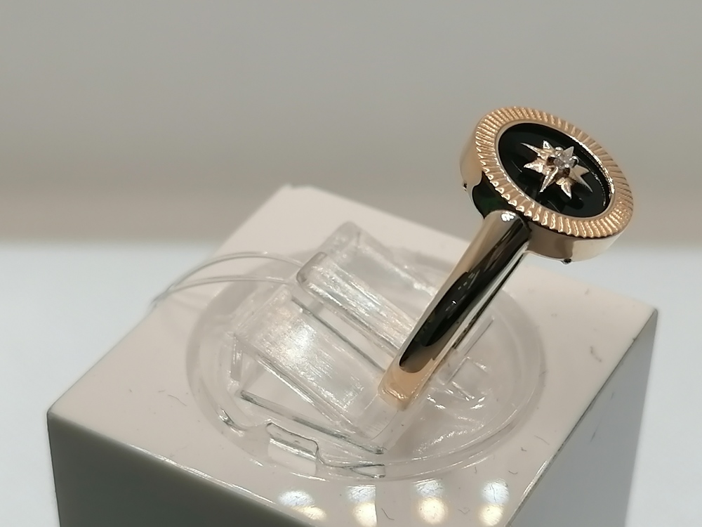 КОЛЬЦО С КАМНЕМ (Au 585)