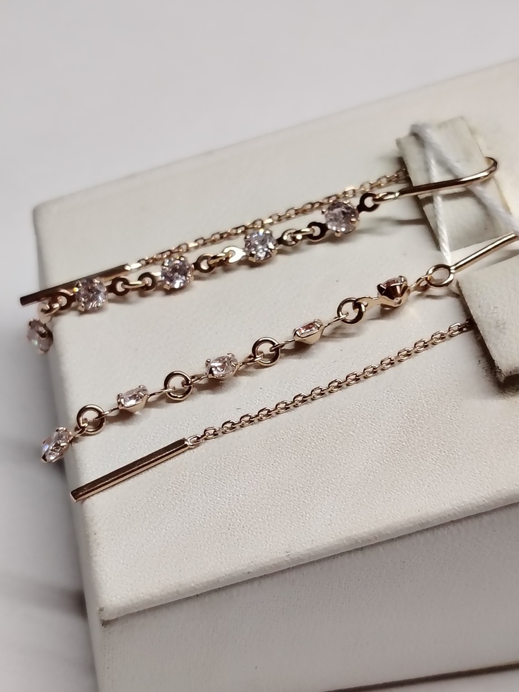 СПРО585 СЕРЬГИ ПРОДЕВКИ (Au 585)