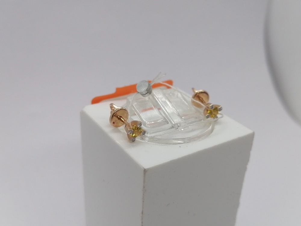 СЕРЬГИ ПУСЕТЫ (Au 585)