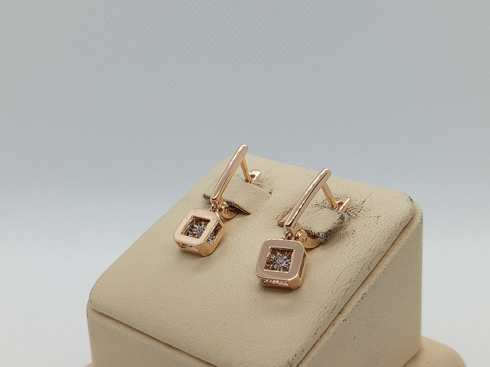 СЕРЬГИ БРИЛЛИАНТ (Au 585)