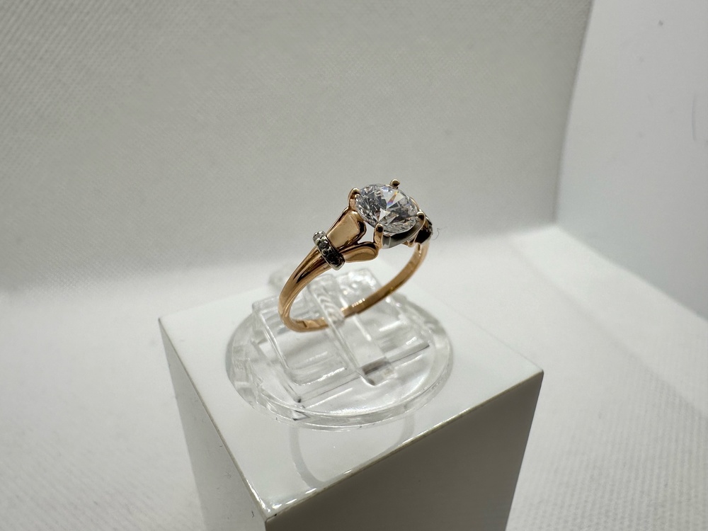 КОЛКМИ585 КОЛЬЦО С КАМНЯМИ (Au 585)