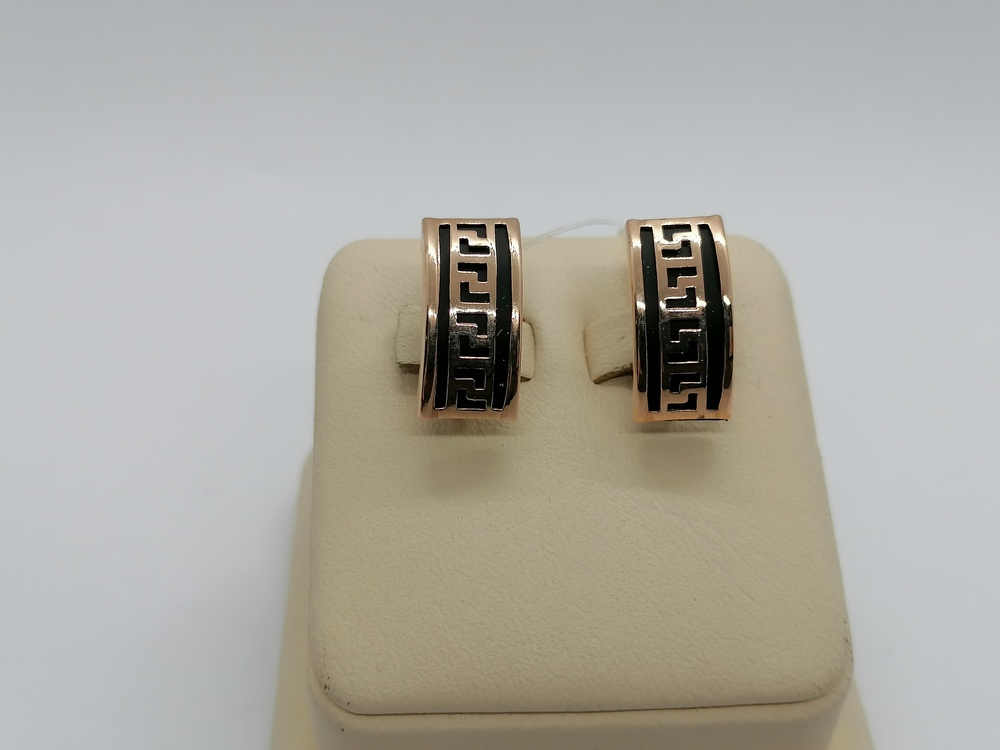 СЕРЬГИ КАУЧУК (Au 585)