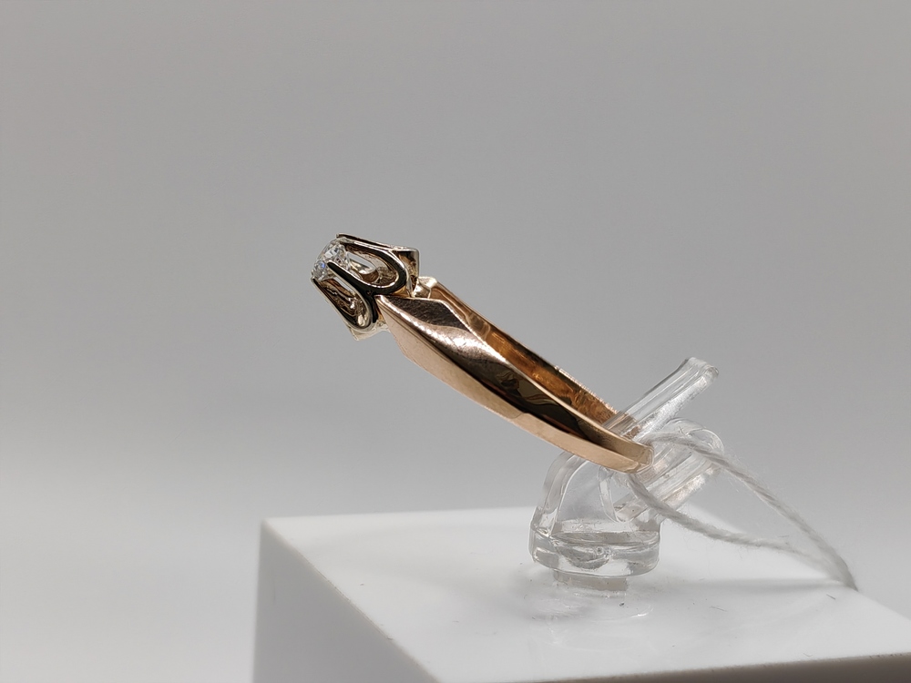 КОЛЬЦО БРИЛЛИАНТ Au 585