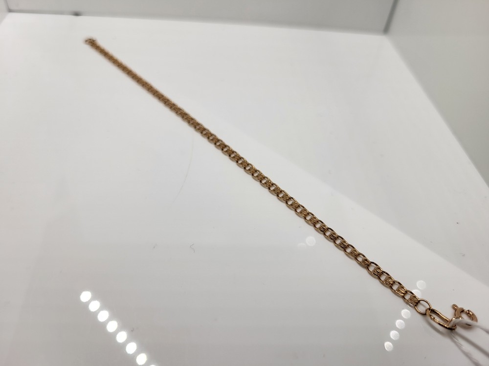 БРАСЛЕТ ПОЛНОВЕСНЫЙ Лав Au 585