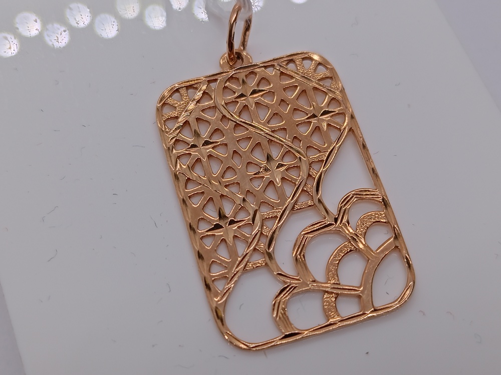 ПОДВЕСКА БЕЗ КАМНЯ Au 585