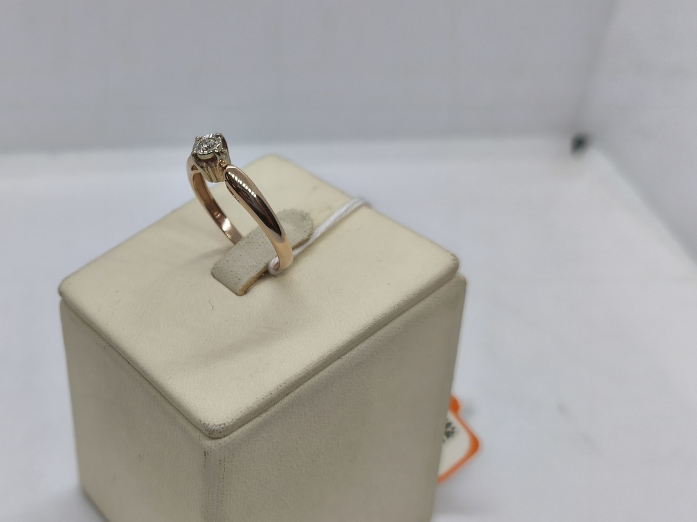 КОЛЬЦО БРИЛЛИАНТ Au 585