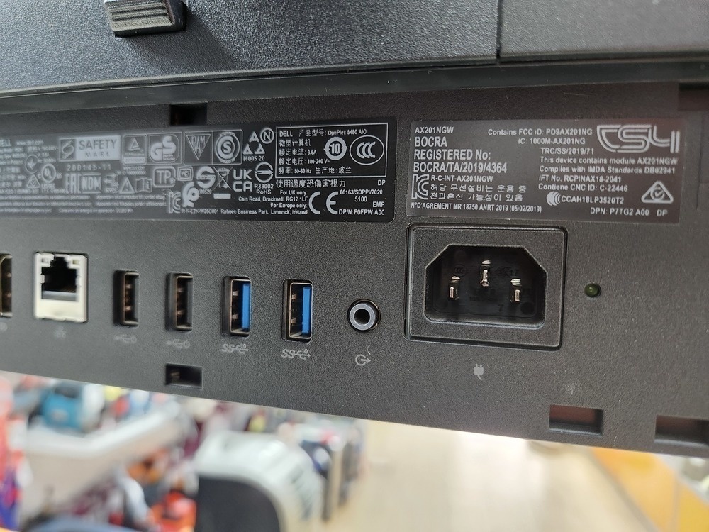 Моноблок Dell 123; Core i5-10500H, HD Graphics, 16 Гб, 512 GB, Нет