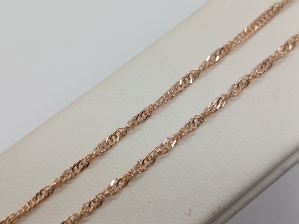 ЦЛСИ585 ЦЕПЬ ПОЛНОВЕСНАЯ Сингапур (Au 585)