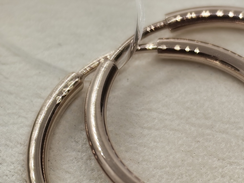 СЕРЬГИ КОНГО без камня (Au 585)