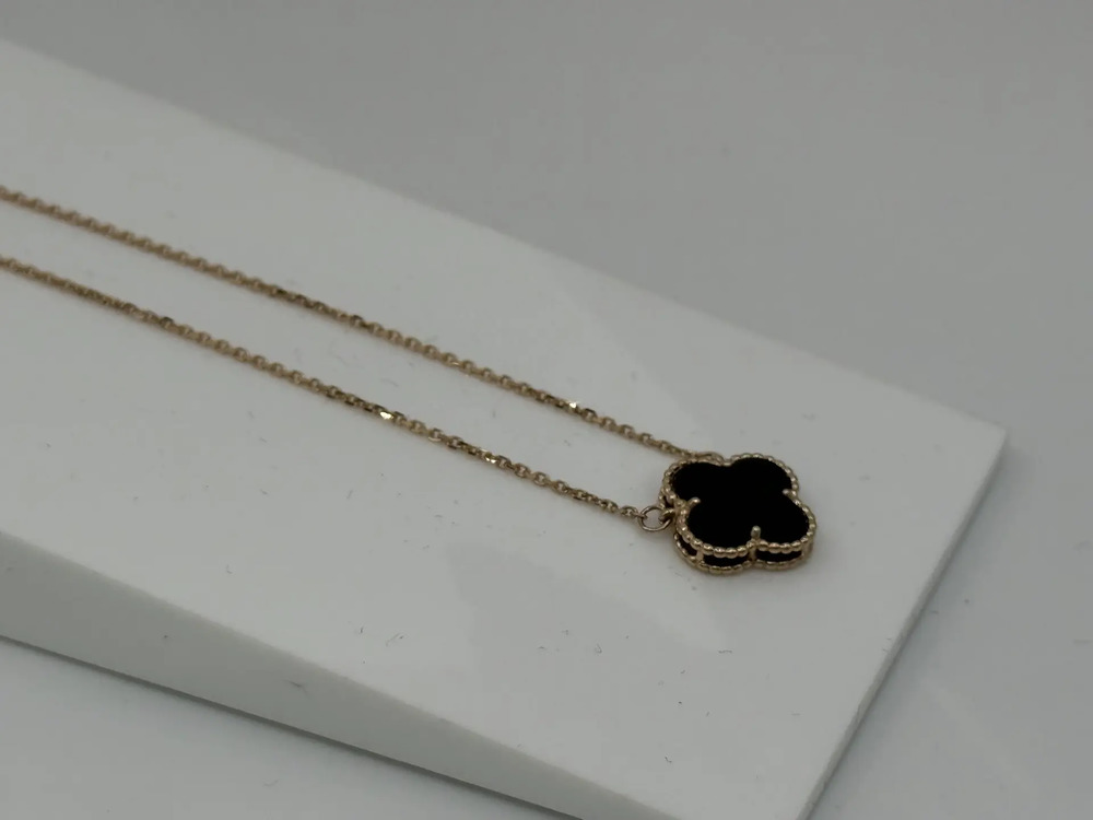 КОЛЬЕ ОНИКС (Au 585)