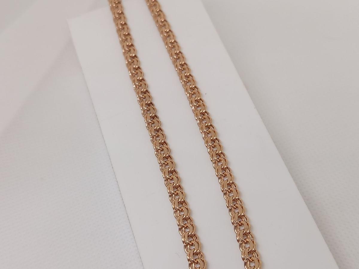 ЦЕПЬ ПУСТОТЕЛАЯ Бисмарк (Au 585)