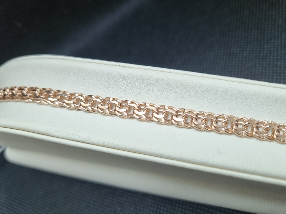 БРАСЛЕТ ПОЛНОВЕСНЫЙ Бисмарк (Au 585)