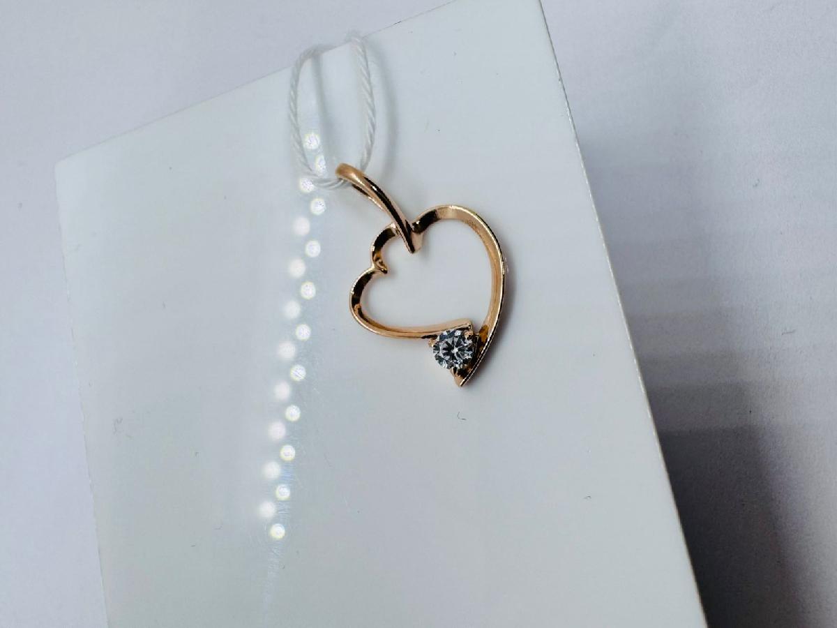 ПОДВЕСКА С КАМНЕМ (Au 585)