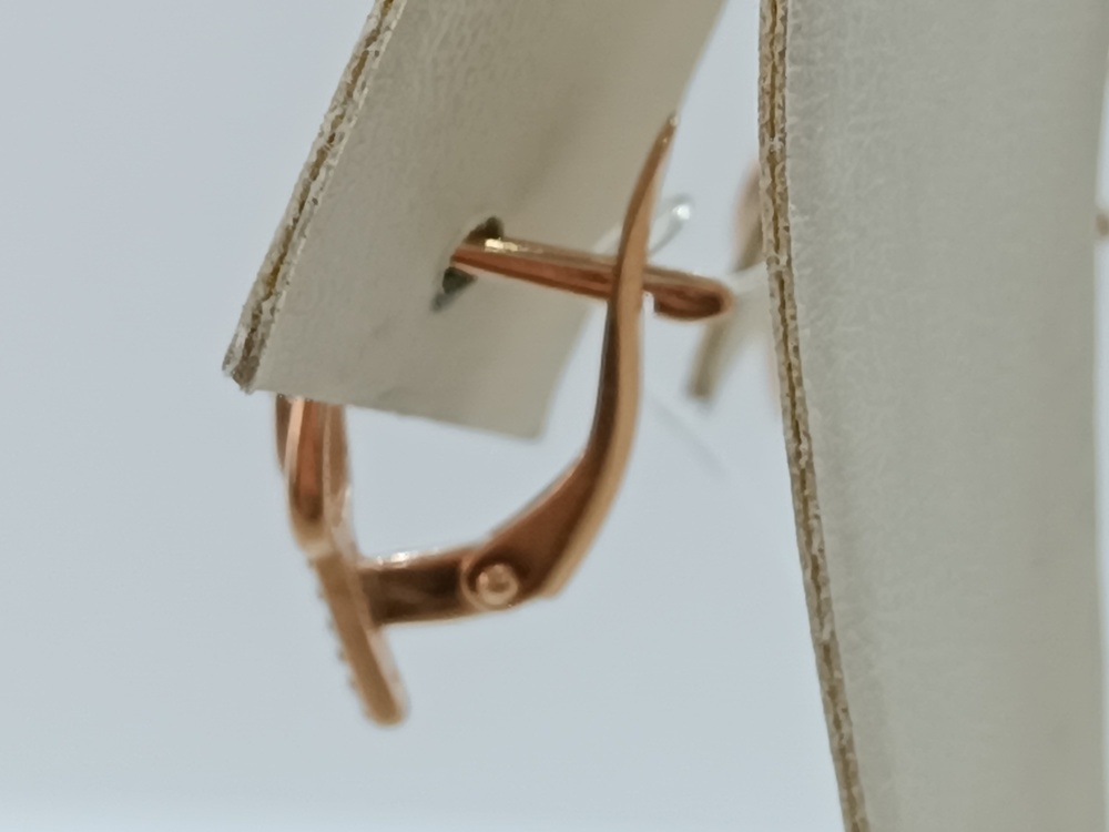 СЕРЬГИ С КАМНЯМИ (Au 585)