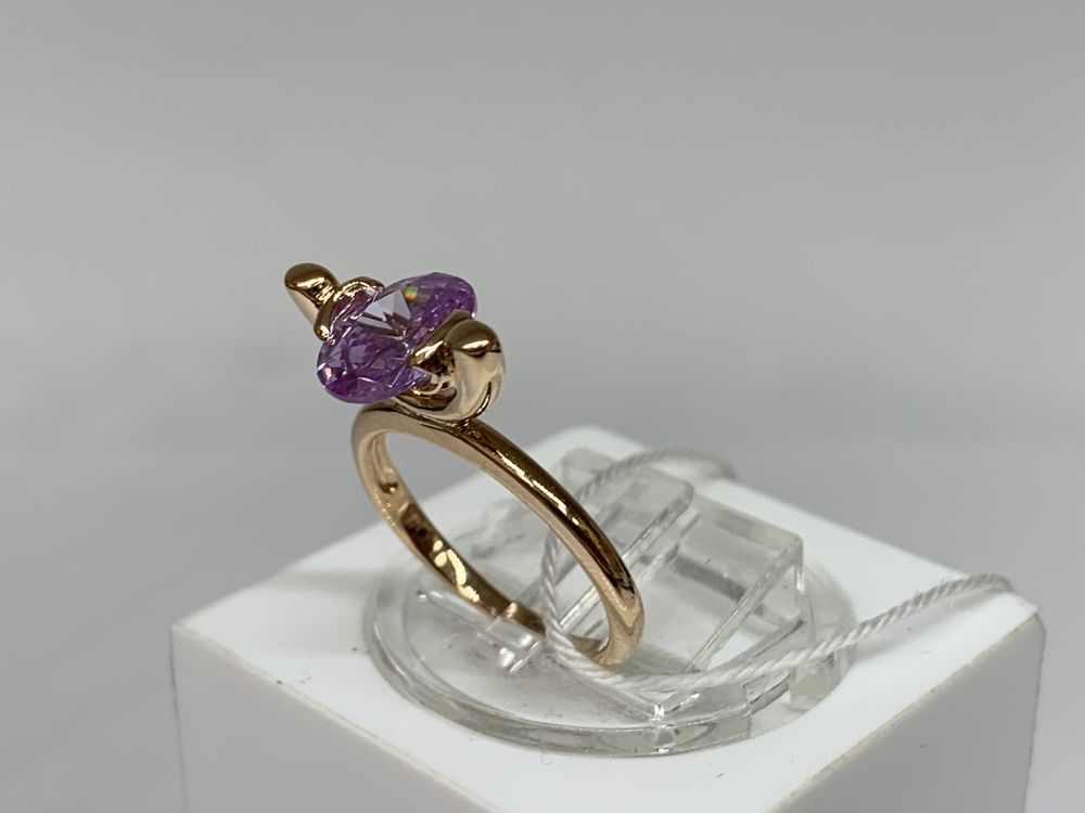 КОЛЬЦО С КАМНЕМ (Au 585)