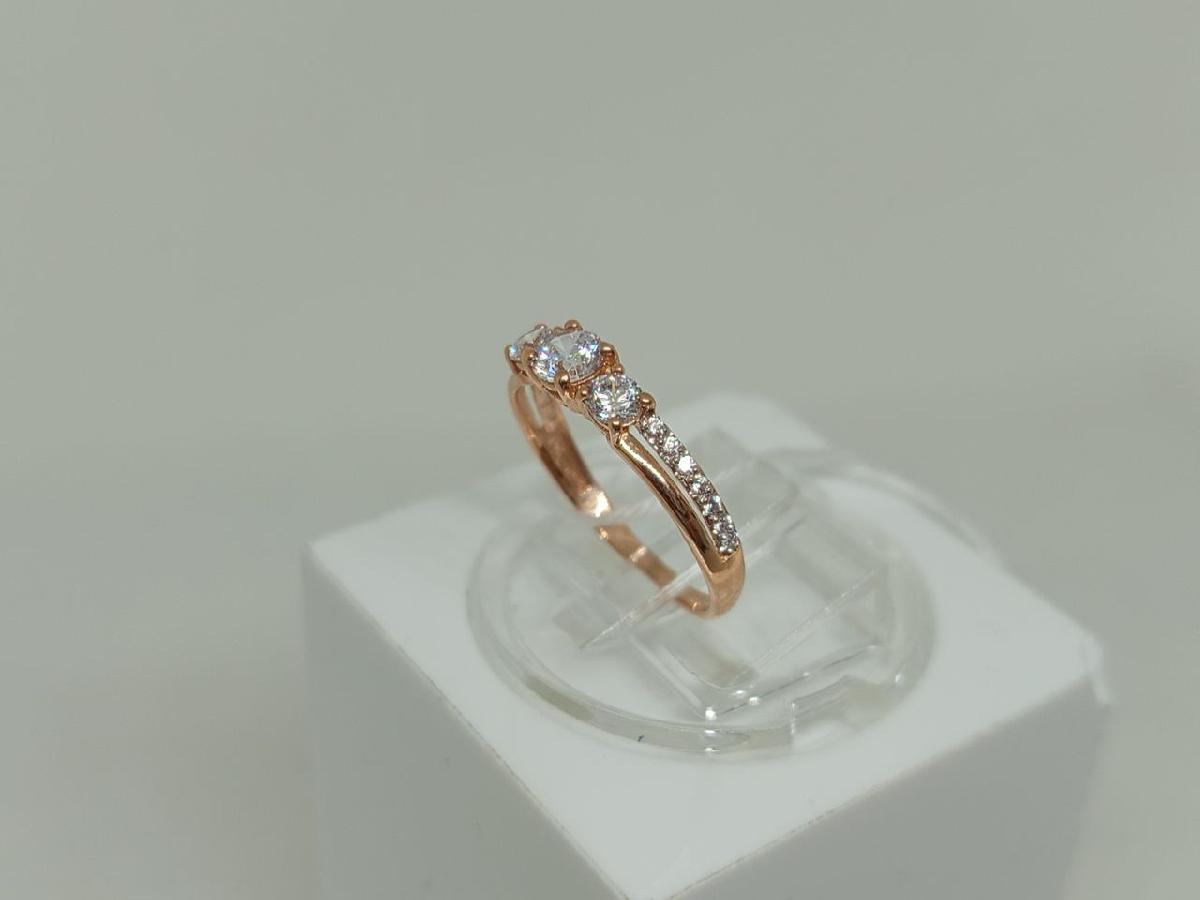 КОЛКМИ585 КОЛЬЦО С КАМНЯМИ (Au 585)