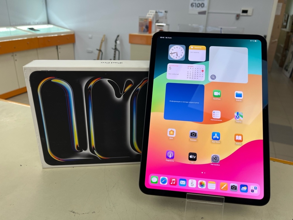 Планшет Apple iPad Pro 256 ГБ(11 дюймов, M4) 2024 A2836 (Wi-Fi)