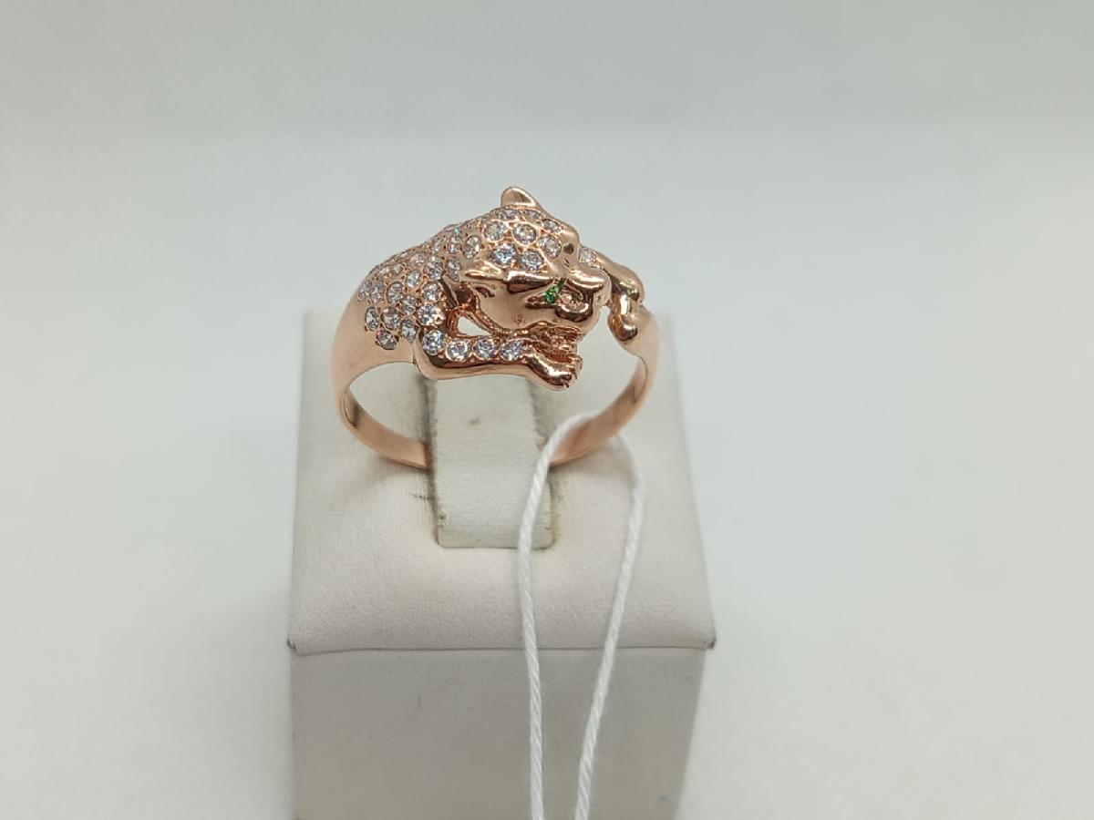 КОЛКМИ585 КОЛЬЦО С КАМНЯМИ (Au 585)