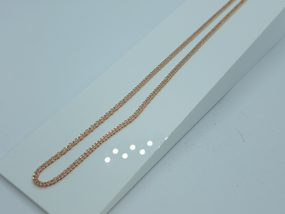 ЦПР2585 ЦЕПЬ ПУСТОТЕЛАЯ Ромб двойной (Au 585)