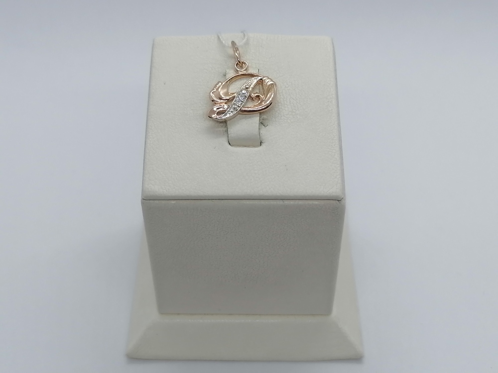 ПОДВЕСКА С КАМНЯМИ (Au 585)