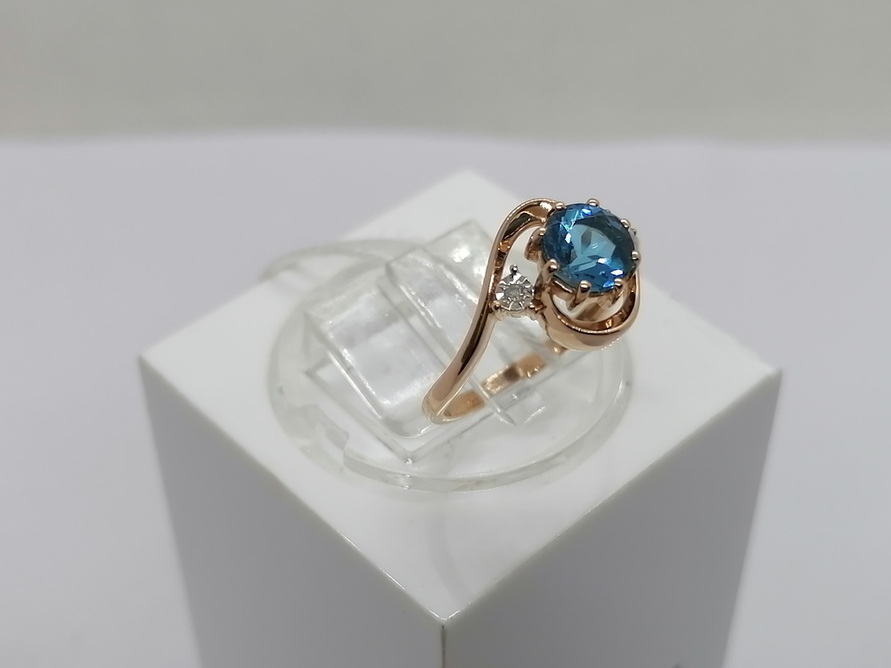 КОЛЬЦО БРИЛЛИАНТ Au 585