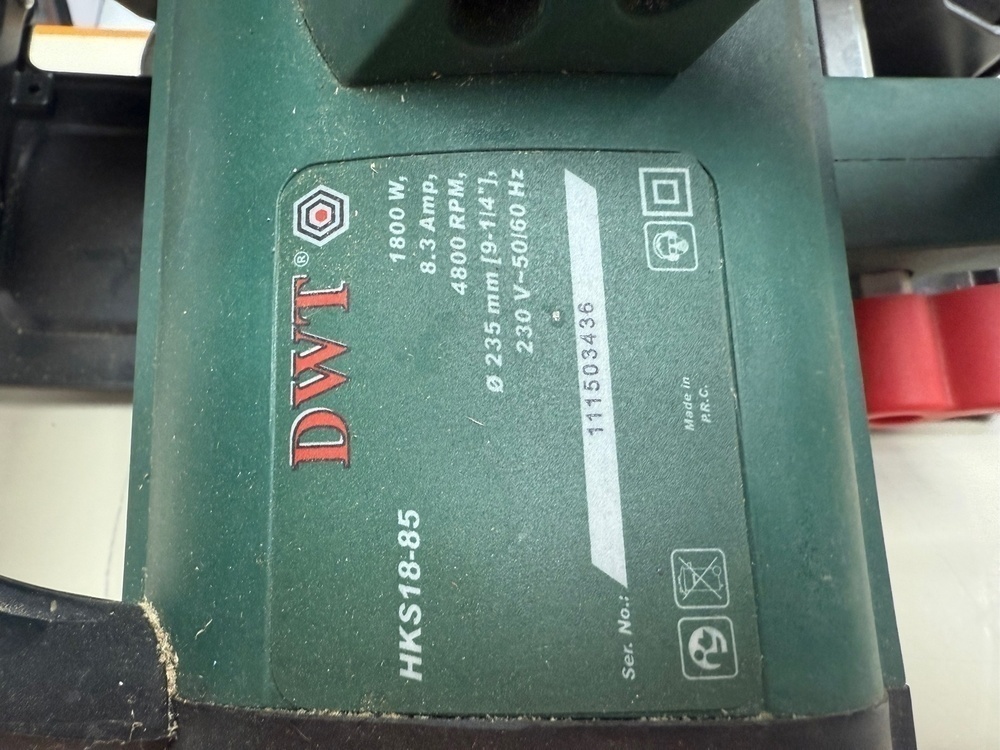 Дисковая пила DWT HKS 18-85