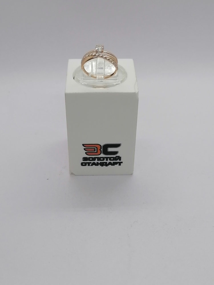 КОЛКМИ585 КОЛЬЦО С КАМНЯМИ (Au 585)