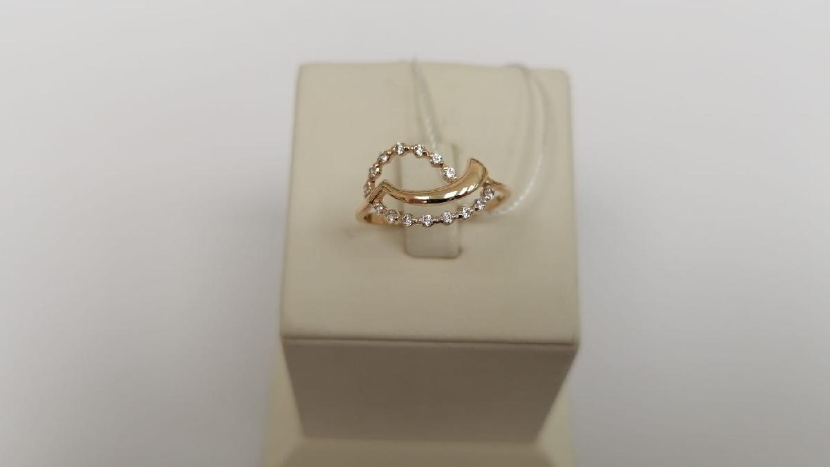 КОЛКМИ585 КОЛЬЦО С КАМНЯМИ (Au 585) КОЛКМИ585 КОЛЬЦО С КАМНЯМИ (Au 585)